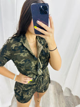 Load image into Gallery viewer, Army Romper
