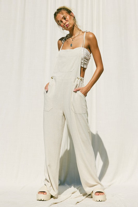 Natural Linen Overall