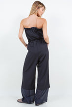 Load image into Gallery viewer, Pinstripe Strapless Jumpsuit
