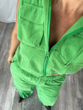 Load image into Gallery viewer, Hooded Cargo Pant Set
