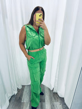 Load image into Gallery viewer, Hooded Cargo Pant Set
