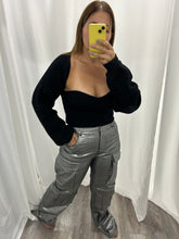 Load image into Gallery viewer, Sweater Crop Top
