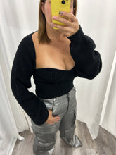 Load image into Gallery viewer, Sweater Crop Top
