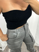 Load image into Gallery viewer, Silver Black Pants
