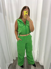 Load image into Gallery viewer, Hooded Cargo Pant Set
