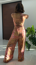 Load image into Gallery viewer, Flower Print Wide Leg Jumpsuit
