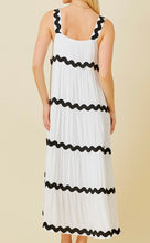 Load image into Gallery viewer, Ric Rac Straps Midi Dress
