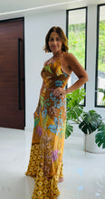 Load image into Gallery viewer, Fall Halter Maxi Dress
