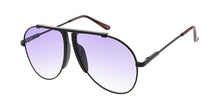 Load image into Gallery viewer, Unisex Sunglasses Large Single Bridge Aviator Frame
