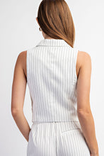 Load image into Gallery viewer, Woven Stripe Vest
