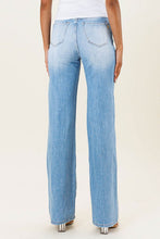 Load image into Gallery viewer, Vibrant High Rised Wide Cut Straight Leg Jeans
