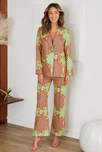 Load image into Gallery viewer, ROCOCO CHECKERED PRINT BLAZER
