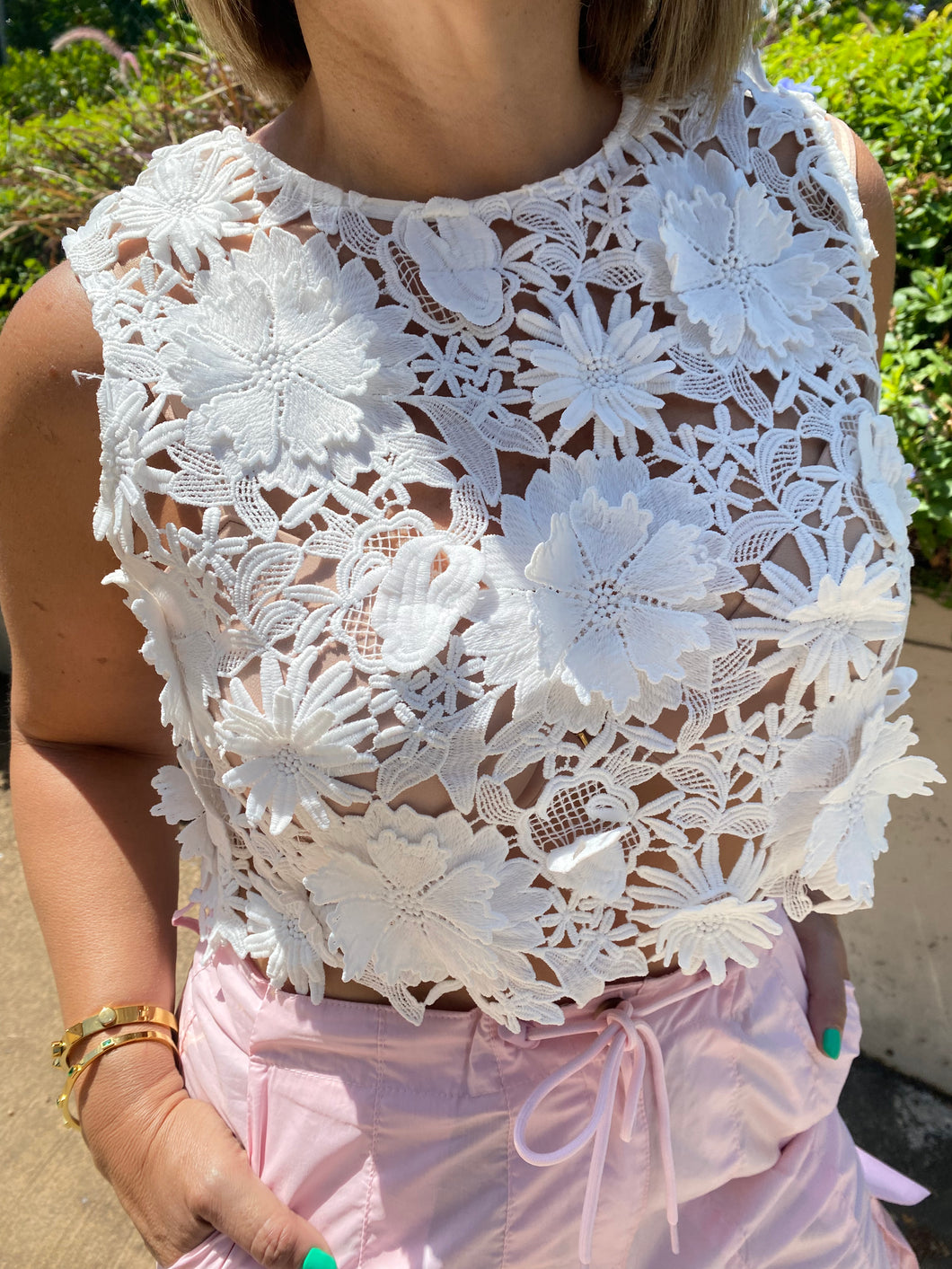 Floral Lace Top