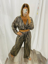 Load image into Gallery viewer, Golden Night Pant Set
