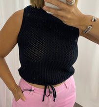 Load image into Gallery viewer, Crochet Knit Top
