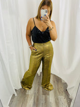 Load image into Gallery viewer, Metallic Gold Pant
